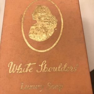 White Shoulders Vintage Soap